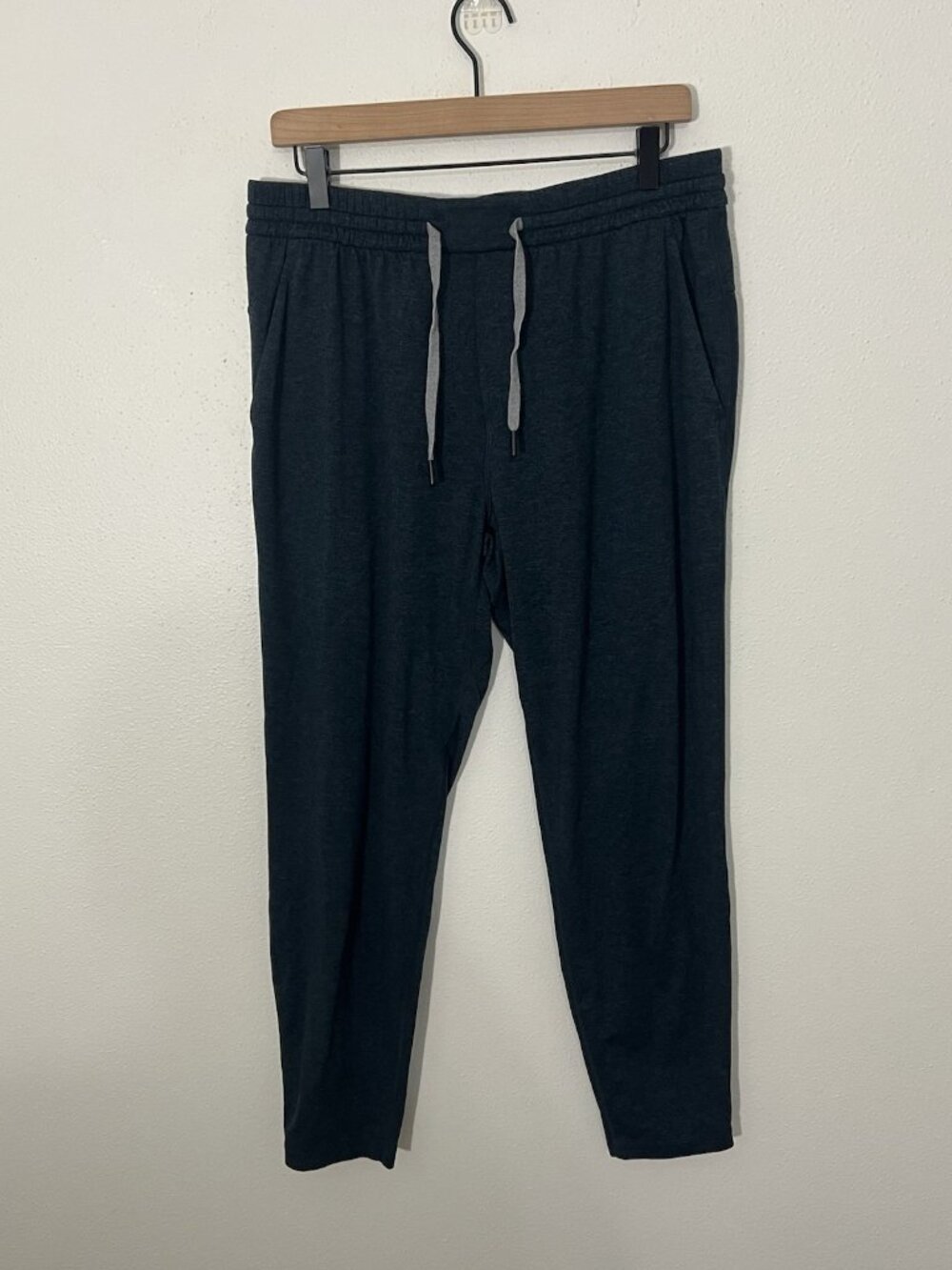Lululemon City Sweat Joggers Heathered Navy Blue LM5ARES Mens Size Large